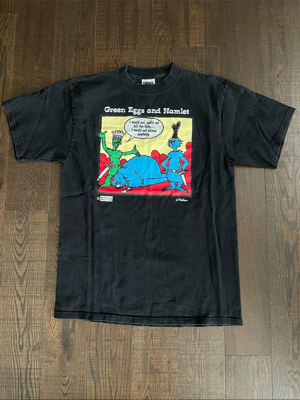 Vintage Shakespeare / dr Seuss parody shirt